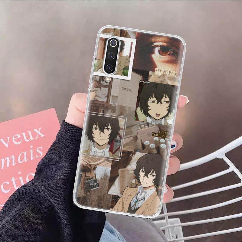 Bungo Stray Dogs Poster Soft Phone Case For Xiaomi Redmi Note 10 10S 9 9S 8 7 8T 11S 11T 11 Pro 9A 9T 9C 8A 7A Shell Cover Funda