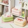 Candy Color Tissue Box Elegant Storage Tissue Holder Creative Paper Towel Box