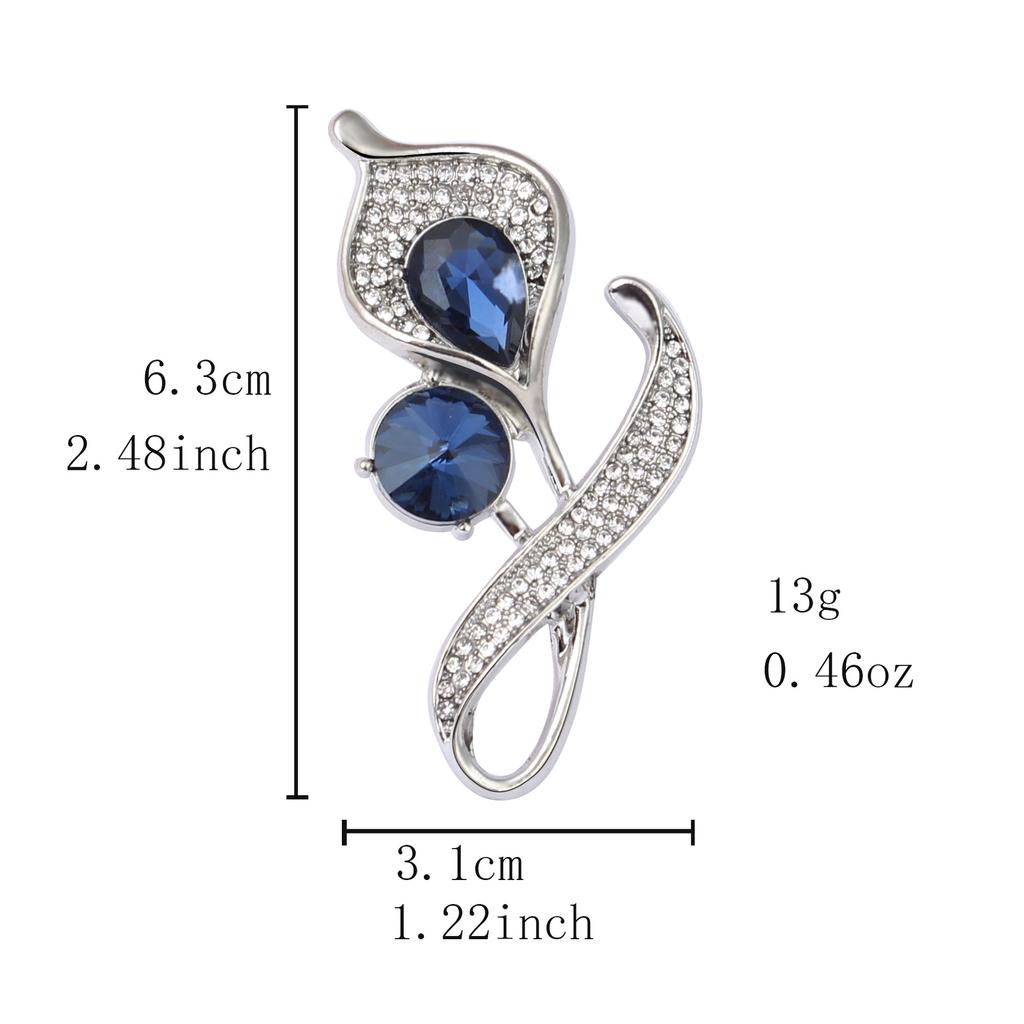 Coat brooch Women's high-end exquisite pin Big breasted flower star with the same anti-light suit and accessories
