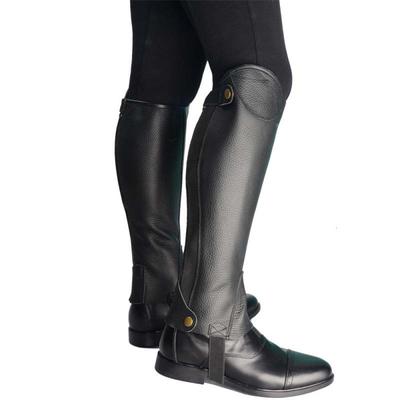 Reitleggings aus Mikrofaser-Rindsleder, strapazierfähig, Überzug für Reitstiefel, Körperschutz, weiche Schutzausrüstung, Pferdeausrüstung