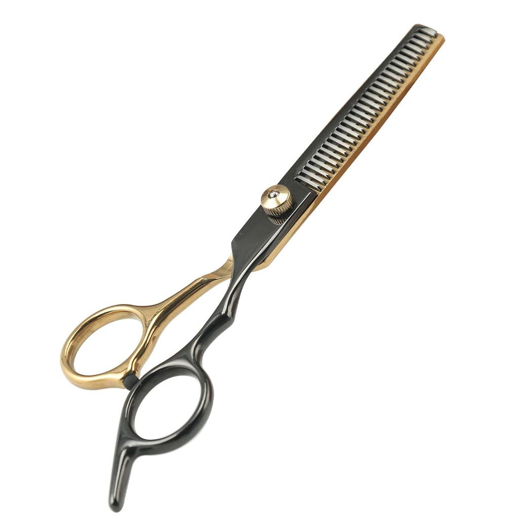 Professional Stainless Steel Pet Grooming Scissors - Right Hand Orientation, Multi-Purpose Hair Trimming Shears with Round Head,