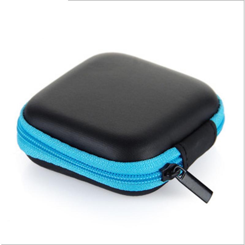 Fashionable Portable Earphone Bag USB Cable Charger Container Key Jewelry Bag Gift for Birthday
