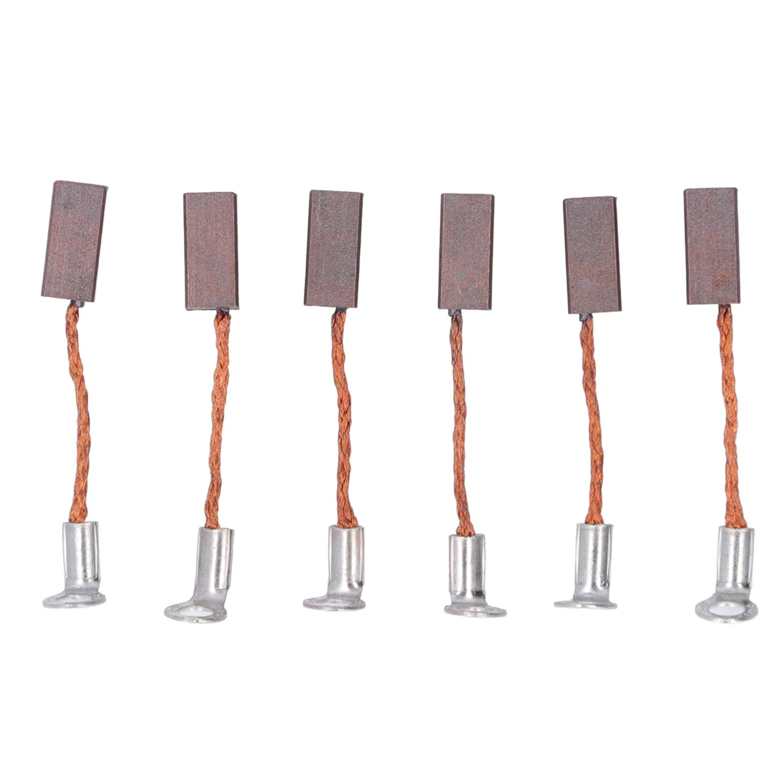 

6pcs RC Carbon Motor Brush Climbing Car Brush Motor 35mm Replacement Part for 540 550