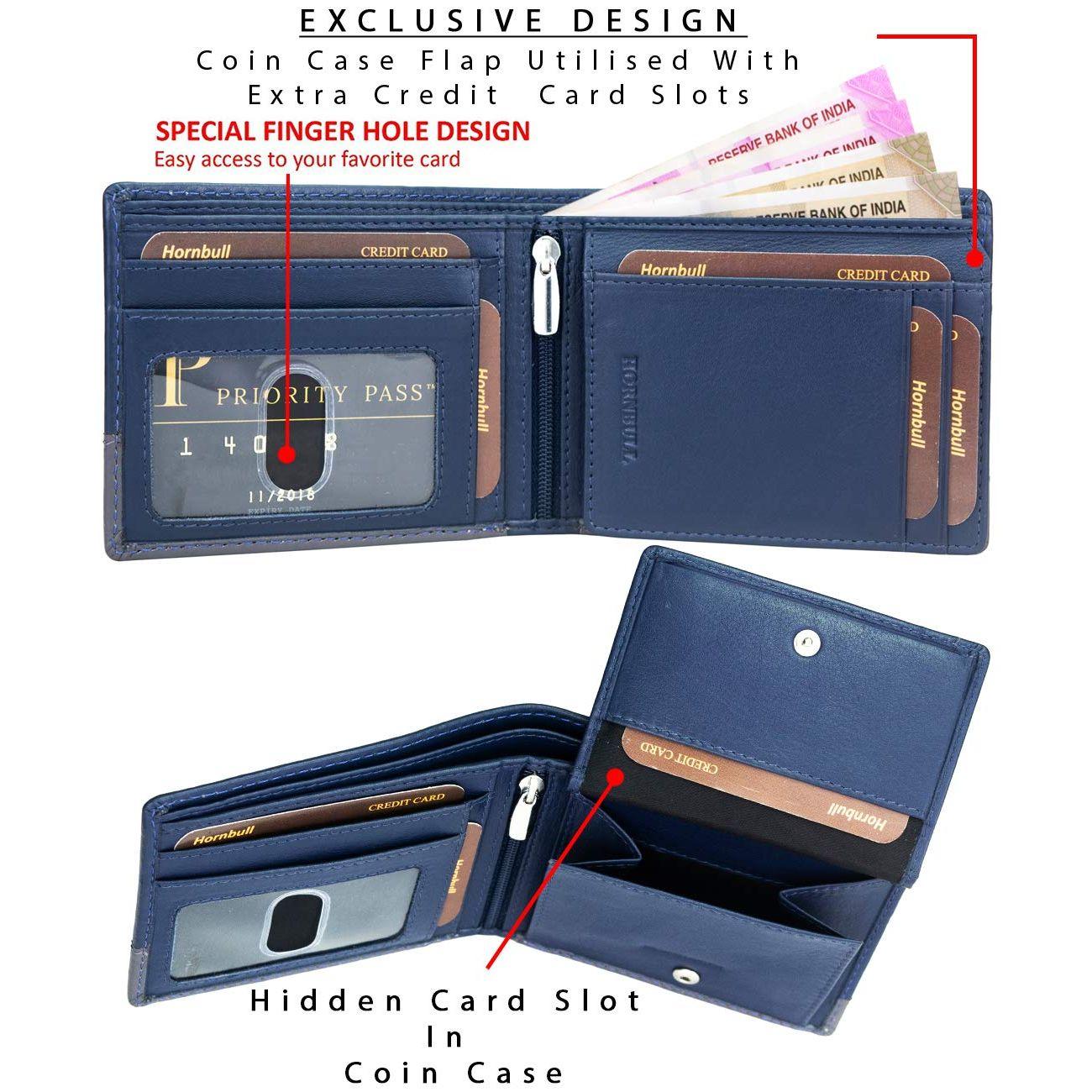 Мужской кожаный кошелек Navy Buttler — фото 6