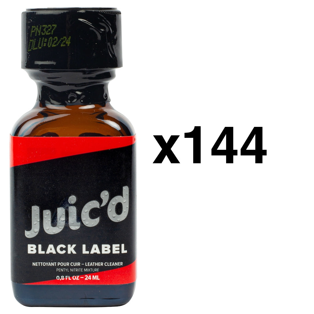 JUIC'D BLACK LABEL 24ml x144 - BGP Leather Cleaner - LC Packs