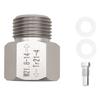 Cylinder Refill Adapter T21-4 To W21.8-14 Aluminium Gas Cylinder Adapter For Coarse Trapezoidal Thread Cylinders Pneumatic Parts