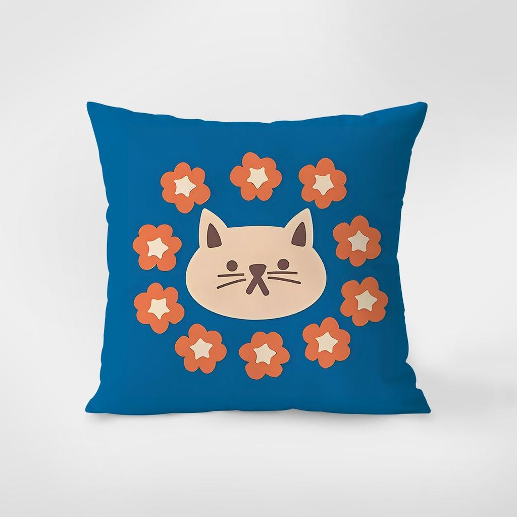 Modern Simple Style Pillowcase Dormitory Decoration Office Living Room Sofa Home Pillowcase