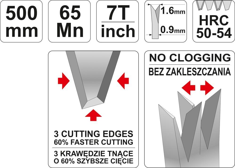 YT-3103 YATO 500 mm panel saw