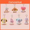 New Bonrn Series Lion Plush Keychain For Kids Collectors Gift