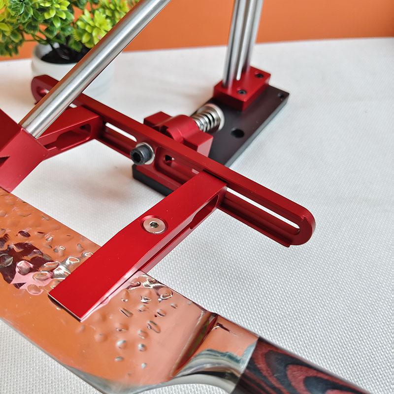 360° Rotation Flip Fixed-Angle Knife Sharpening Kit -Professional Knife Sharpener with Whetstones -Abrasive Holding System Tools