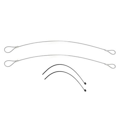 1 Pair Emergency Hood Release Cable Kit RP604802 Fits For Corvette C4 1984-1996