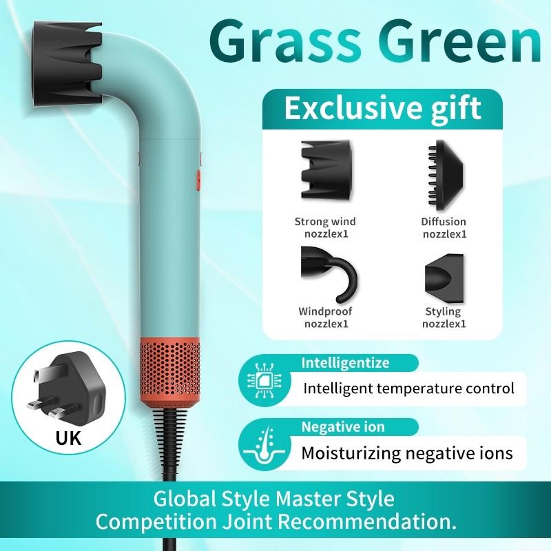 HD18 Handheld Hair Drying Machine Portable High Speed Negative Ion Hair Dryer Silent Fast Hair Drying Styling Tools