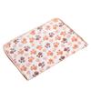 Pet Cat Kitten Dog Puppy Winter Blanket Warm Beds Mat Cover Soft Fleece Paw Print
