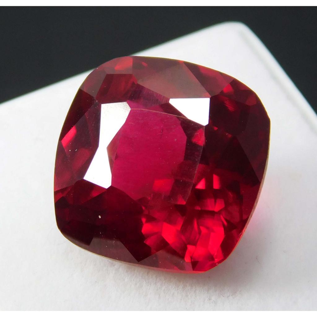 10.10 Ct Ruby Red Natural Loose Gemstone Cushion Cut Ring Size Gem