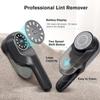 Fabric Shaver, Electric Lint Remover for Clothes Furniture, Rechargeable Lint Shaver with 2 Speeds 3 Replaceable Blades
