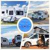 RV City Water Inlet RV Freshwater Fill Hose Adapter Connector Leakproof Trailer Filler Hatch For Motorhome Caravan Hydration