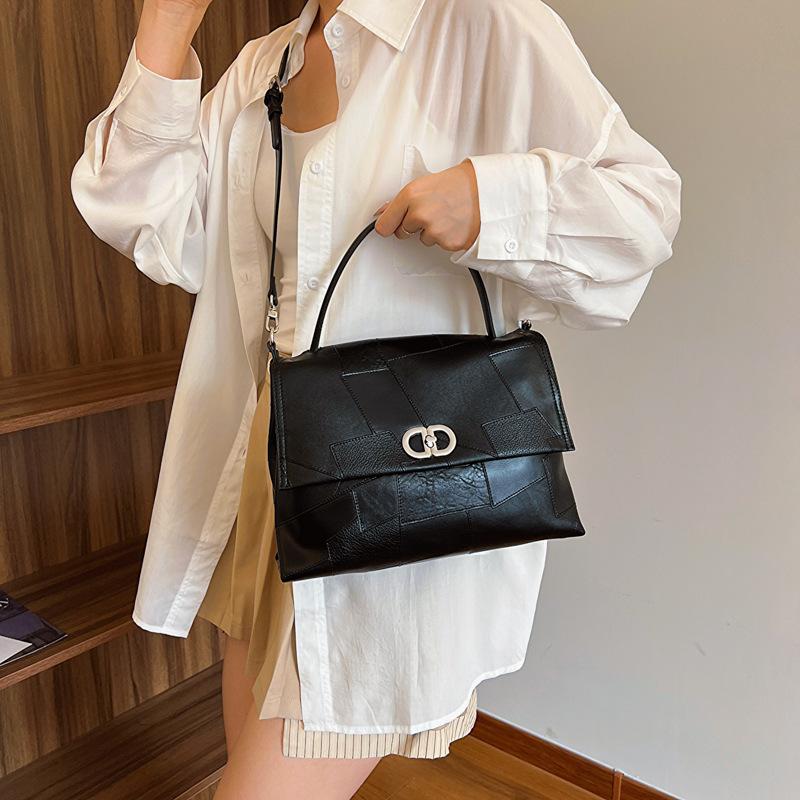 Handtasche mit großem Fassungsvermögen Damen Neue modische vielseitige Schulter-Umhängetasche