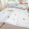 Ice silk mat cool mattress protective cover 3-piece set machine washable cool air conditioner seat