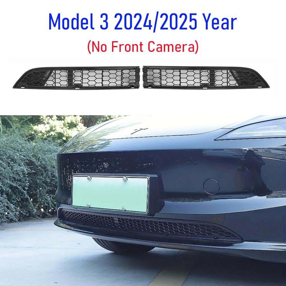 For Tesla Model 3 2026 2026 2026 Model Y Juniper Grille Mesh Inserts Lower Bumper Anti Insect Net Dust Proof Vent Grille Cover