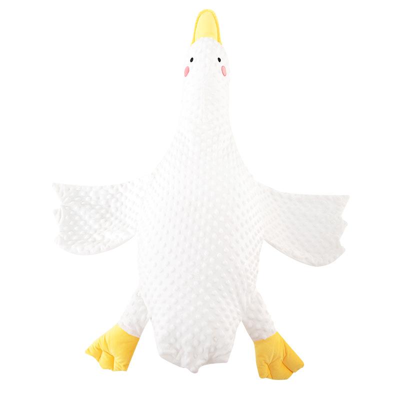 Newborn Baby Sleeping on The Verge of Exhaust Pillows Airplane Pillows Big White Goose Intestinal Colic Bloating Baby Soothes Sleep