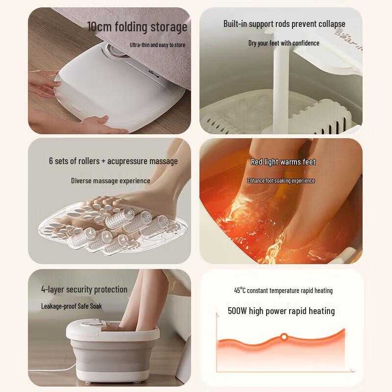Bear Foldable Foot Spa Massager