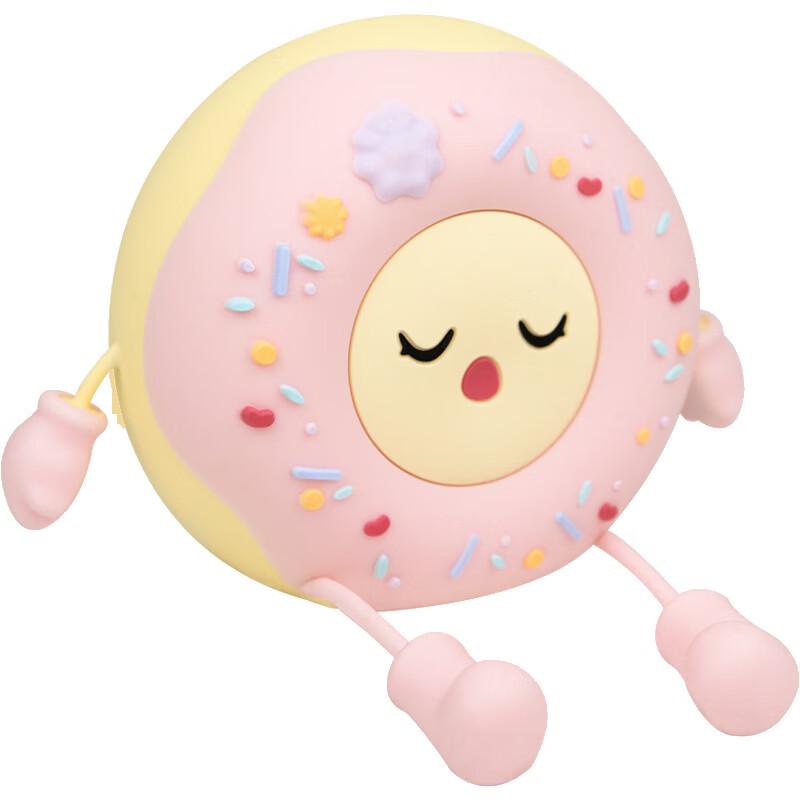 Strawberry Pink Flower Donut Tap Light