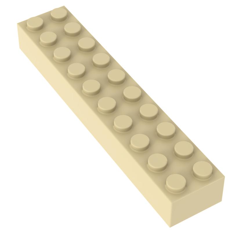 

[FunBrick] 10/20/30PCS Small Particle Building Block 3006 Loose Spare Parts 2x10 Brick Splicing Plastic Puzzle Toy 10PCS