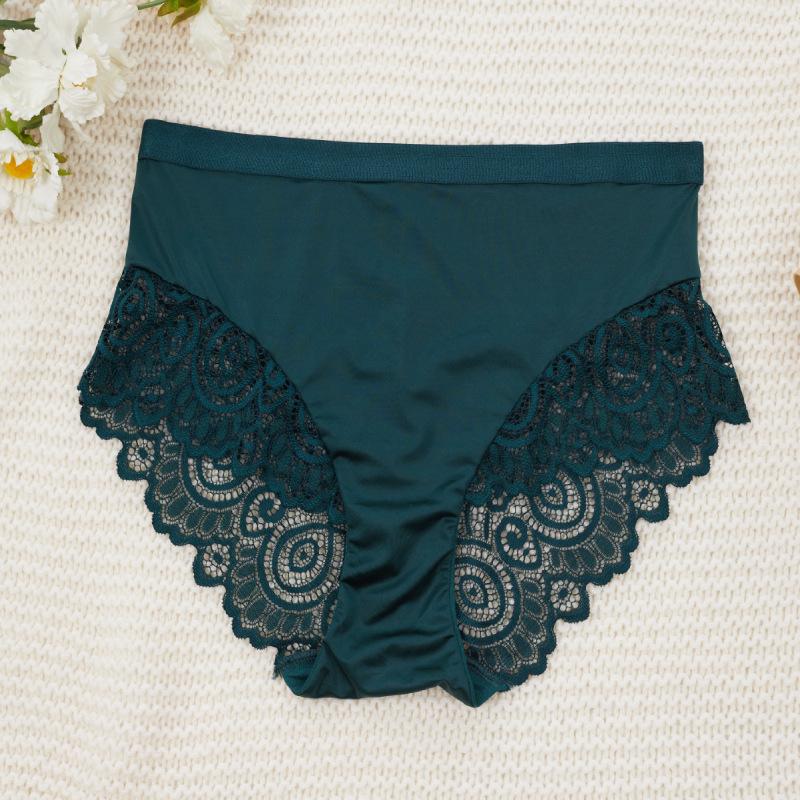 Ladies Spring and Summer Fashion Sexy Lace Lift Hip Abdominal Waist Triangle Briefs