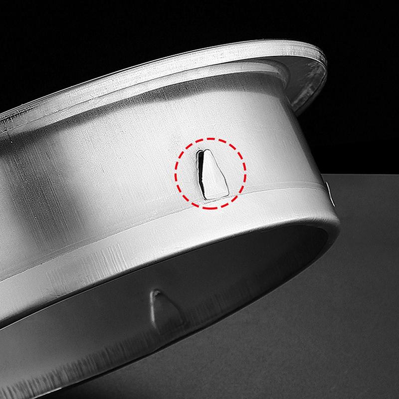 75 mm 201 rustfritt stål vegg luftventil gitter utvendig rund kanalventilasjon