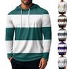 Men's Short Sleeve Hoodie Cotton Hooded T Shirts Lightweight Sweatshirt Hoodies Pullover
