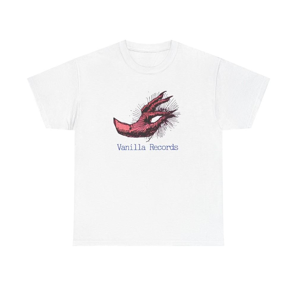 Vanilla Records  Logo Shirt  Japan Harsh Noise Experimental Music Shop Unisex T-Shirt S