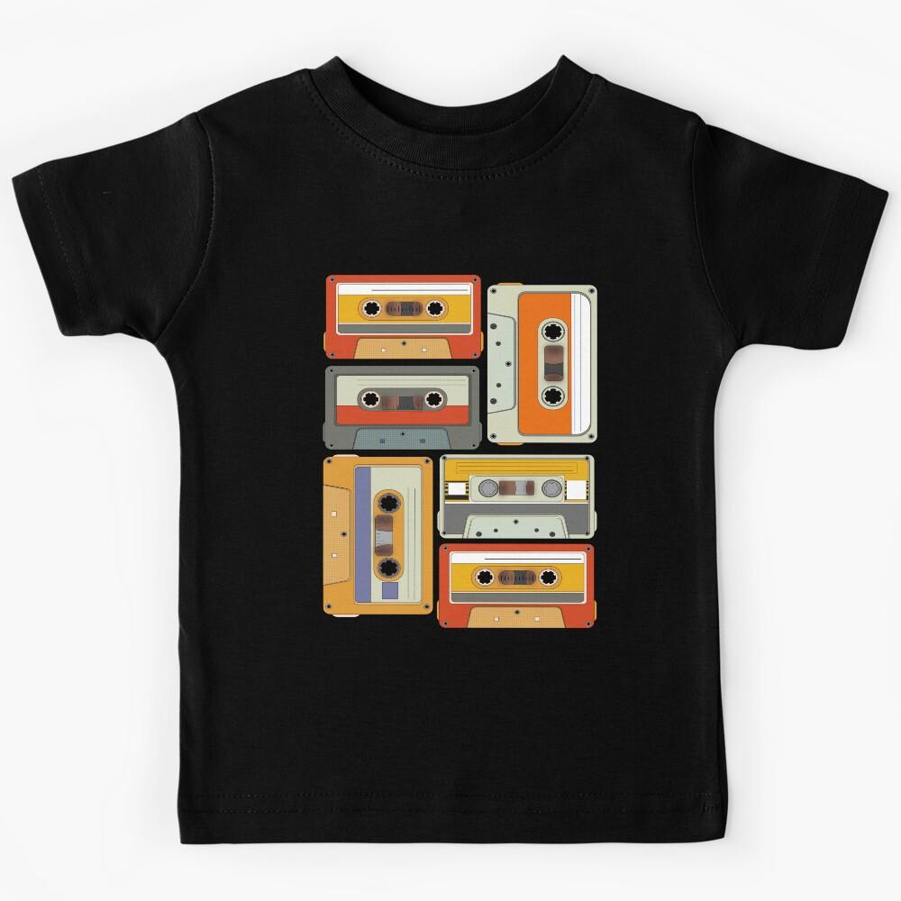 80s Generation Vintage Cassettes 80s Music Retro 80s Kids T-Shirt 140
