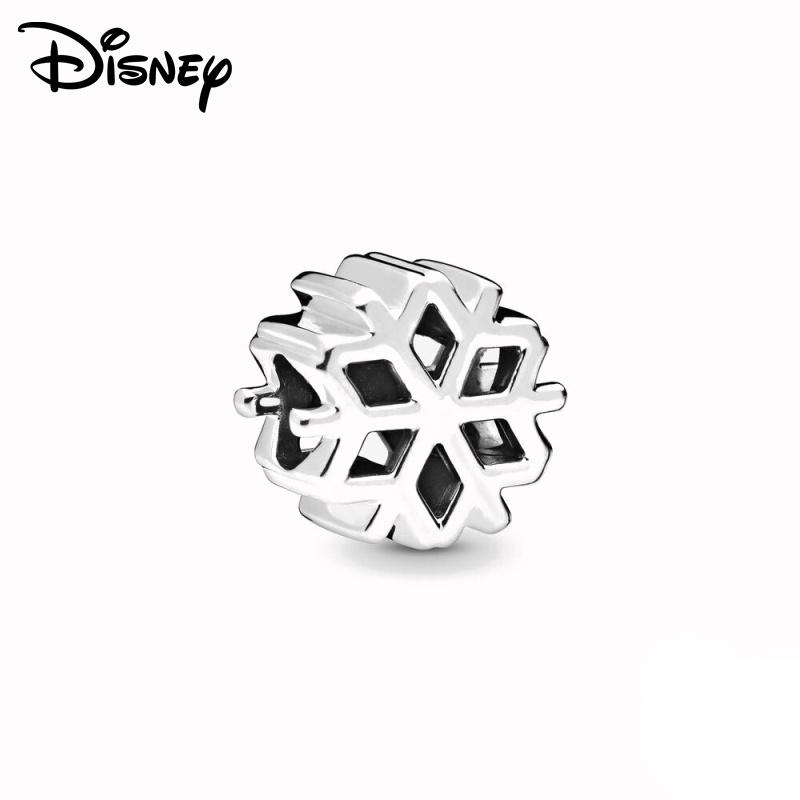 Disney 925 Silver Princess Castle And Minnie Tigger Pendant Beads Suitable For Diy Bracelets Are Girls' Fashion Jewelry