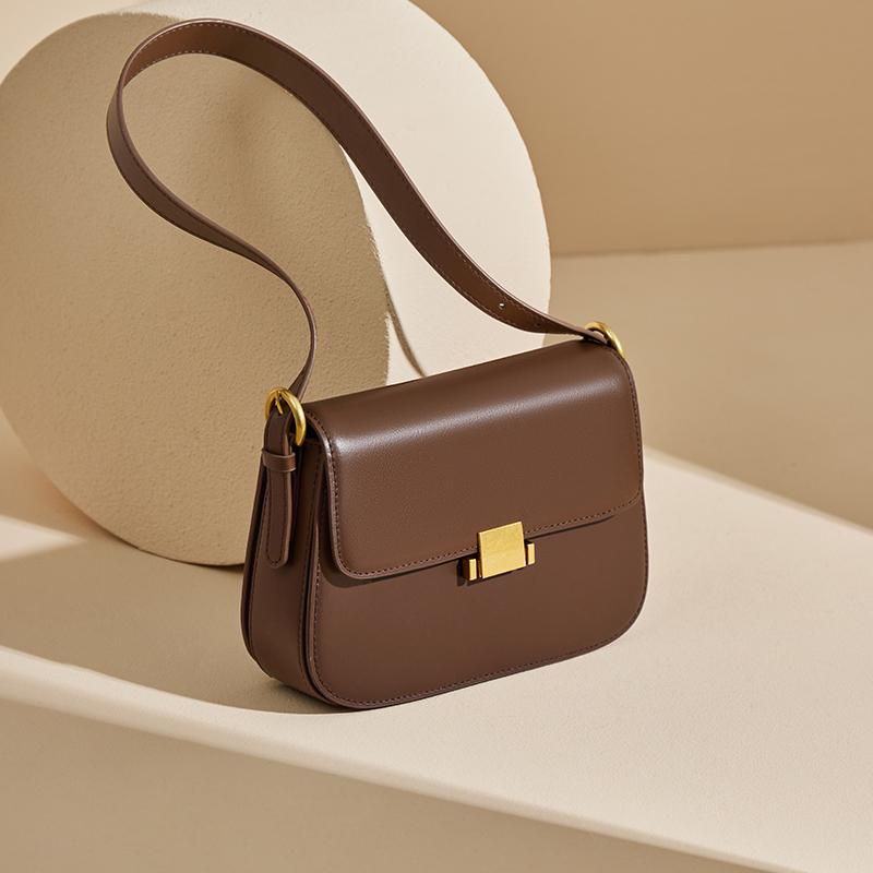 

Сумки для женских сумок через плечо для женщин Тофу на одно плечо под мышками Маленькие квадратные сумки для коричневых женских сумок