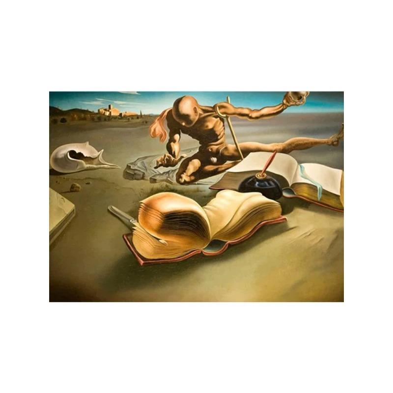 Surrealism Lucrare de artă faimoasă de Salvador Dali Postere și Imprimeuri Pictură pe pânză Artă de perete Imagini pentru camera de zi Decor pentru casă