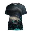 Animal Crow 3d Print Summer Men/Women O-Neck T-shirt Casual Short Sleeve Oversized T Shirt Fashion Streetwear Trend Men Clothing