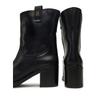 Ботильоны Tommy Hilfiger Riding Lthr Mid Boot Block Heel FW0FW08776 Black
