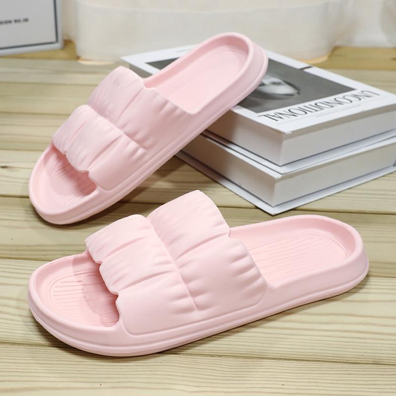 Fashion Women Soft Sole Cloud Slippers Thick Platform Indoor Outdoor Beach Sandals Summer EVA Non Slip Flip Flops
