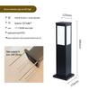 Modern Outdoor Solar & Wired Garden Lamp