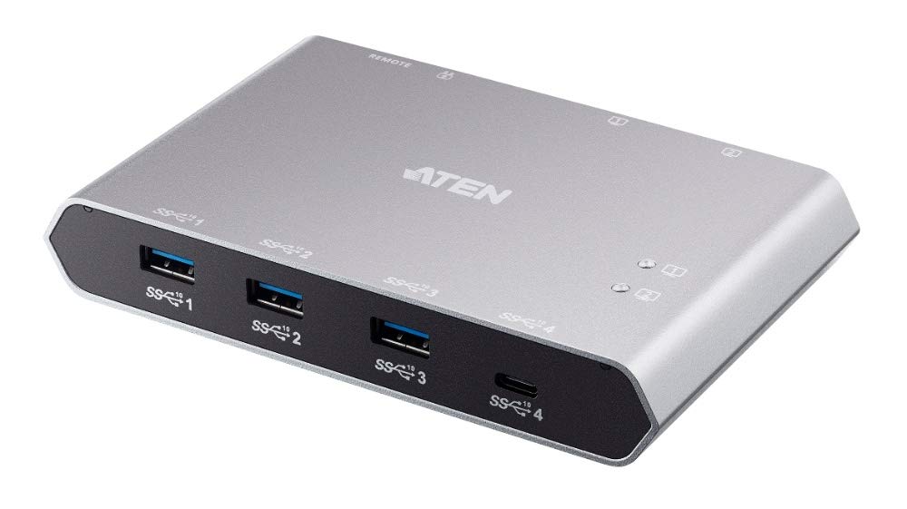 ATEN USB-C 2-Port USB 3.1 Gen 2 Device Sharer (with Power Pass-Through) US3342