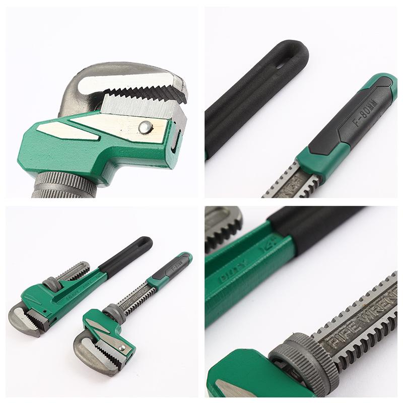 American Style Heavy Duty Multi-Spec Pipe Wrench for Pipeline Maintenance