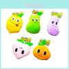 Dog Plush Sound Toy Fruit Veggie Puzzle Biting Chew For Active Pets