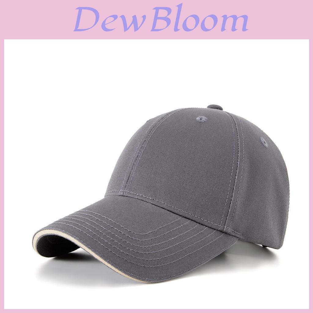 Classic Cotton Baseball Cap With Breathable Sun Protection For Outdoor Men And Women