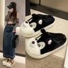 Women's Slippers Winter 2025 Cartoon Squirrel Cotton Slippers Home Student Fashion Warm Cartoon Cotton Slippers Chanclas Mujer