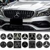 Car Sticker Car Sticker 2025 Hot For Benz Illuminated Star Badge Car Front Grill LED Emblem Light For Mercedes Benz 3D Mirror Lo