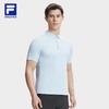 Men's Knit Short Sleeve Polo Tennis Shirt
