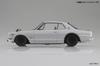 Aoshima Bunka Kyozai Rakupura Snap Car Series KPGC10 Skyline HT 1970 Red Plastic Model Kit Co., Ltd. 1/24 2000GT-R Pre-colored 01-RE