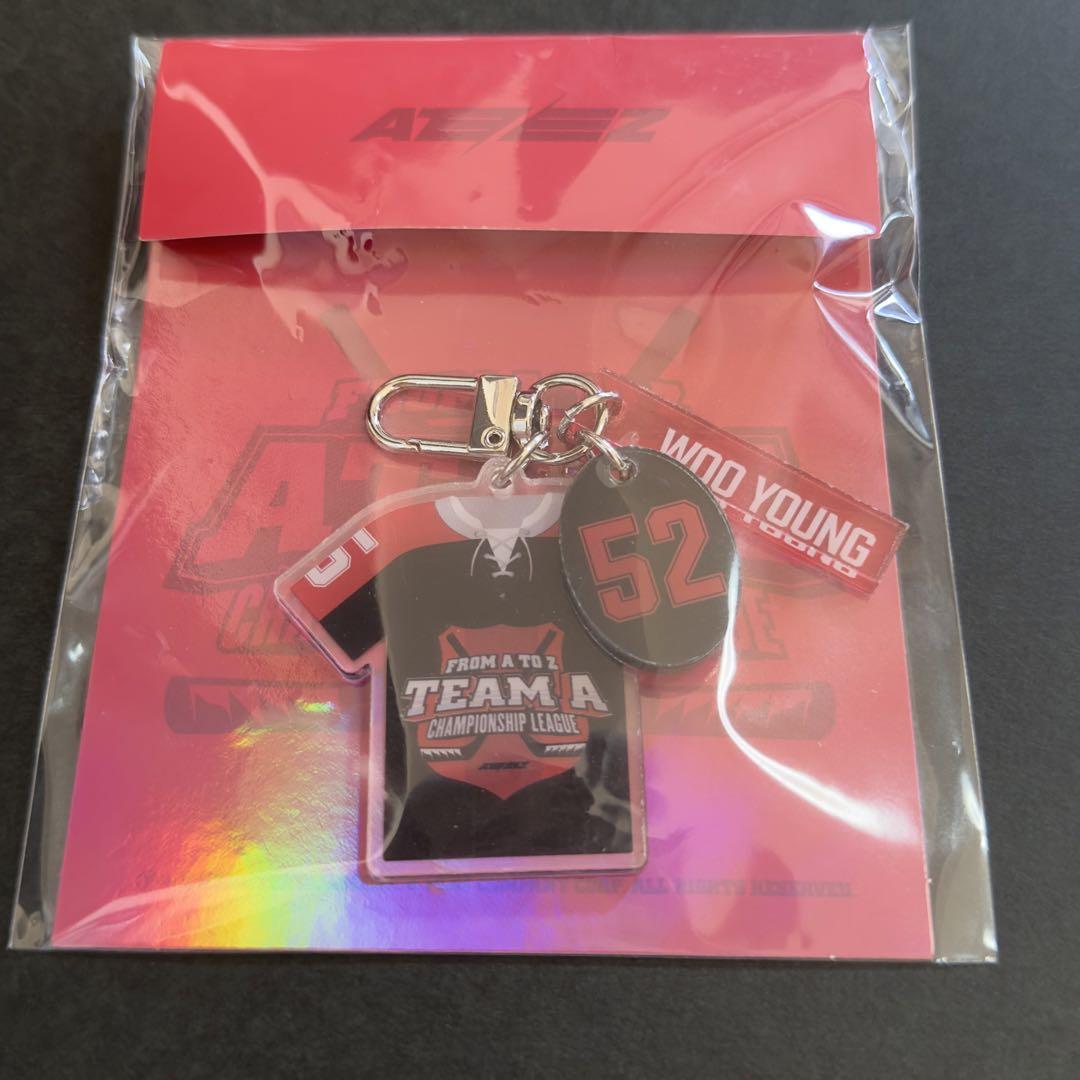 

[USED] ATEEZ Wooyoung Keyring Korean Fan Meeting