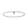 925 Sterling Silver Bracelet with Hematite Rhodium Finish - Berhew