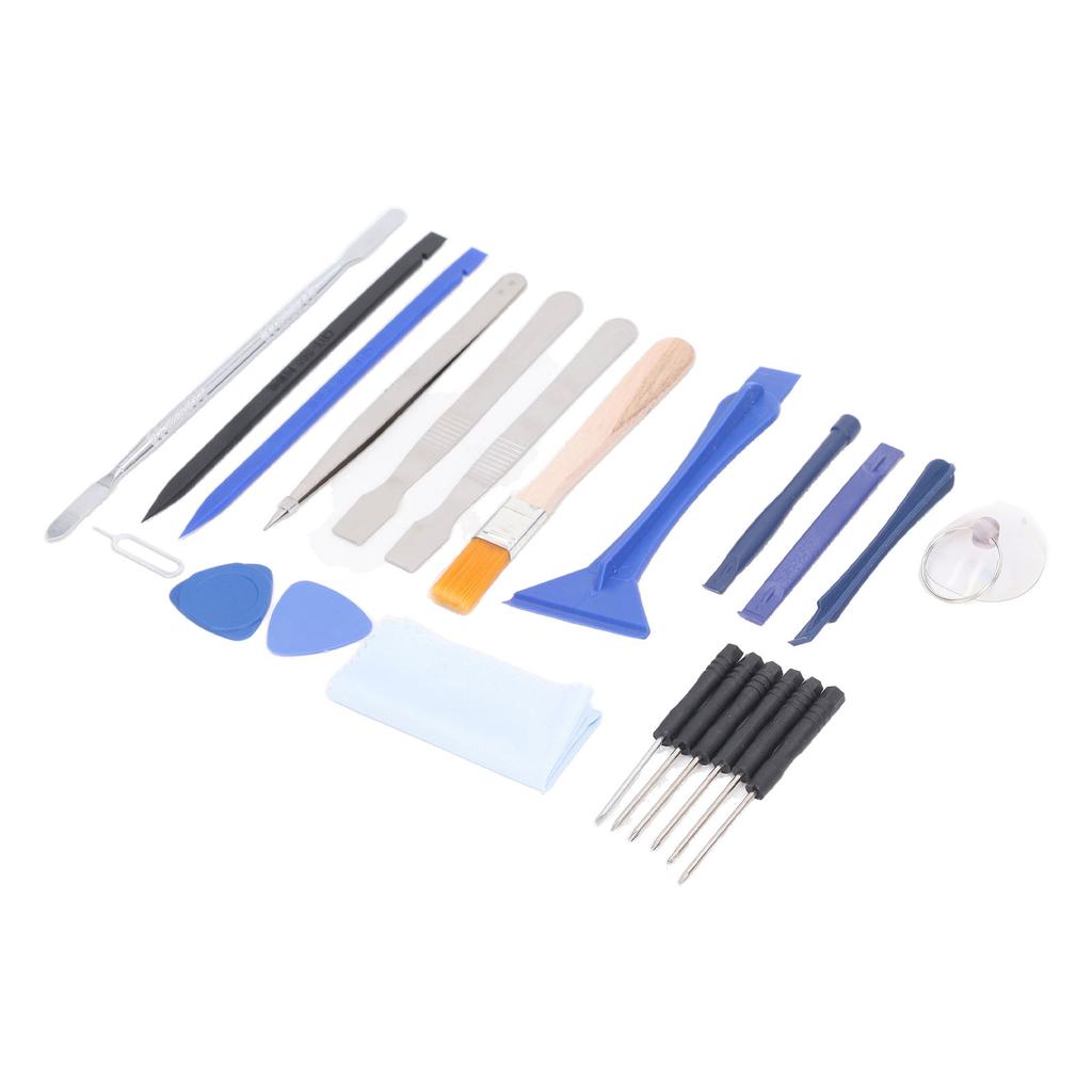 22 BUC Set de scule de demontare pentru reparații ABS Oțel inoxidabil Instrument de îndepărtare a echipamentelor electronice pentru autocolant